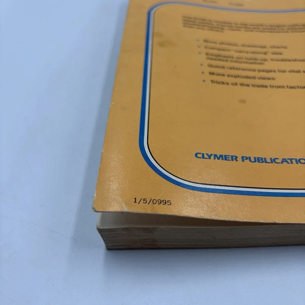 Clymer 1968-1977 Datsun 2-Wheel Drive PickUps Shop Repair Manual Excellent Cond